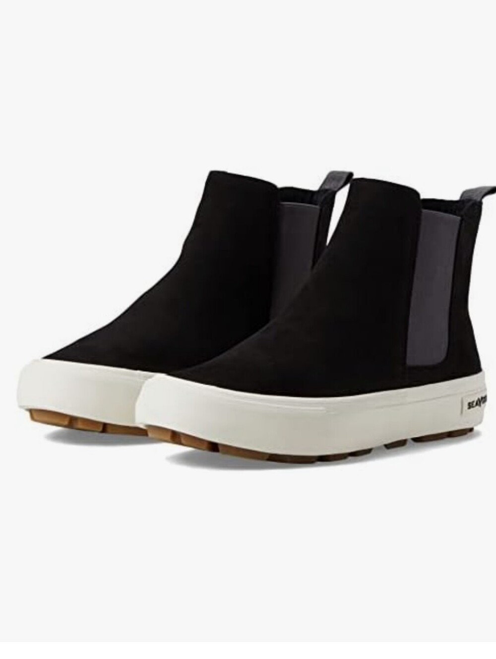 Seavees Laguna Chelsea Boot Suede Womens - Black